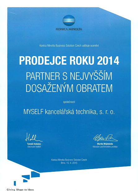 Prodejce roku 2014