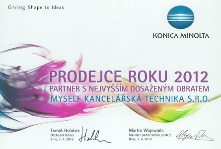 Prodejce roku 2012