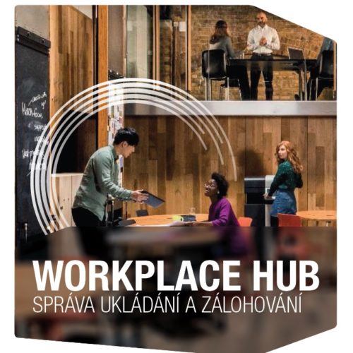 Workplace Hub, ukládání a zálohování